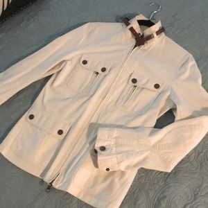 Ralph Lauren cream denim jacket